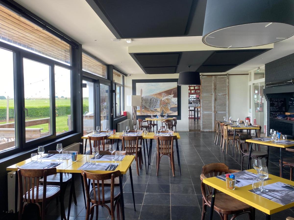 Logis Hotel & Restaurant De L'Aerodrome De La Baie De Somme Buigny-Saint-Maclou Экстерьер фото